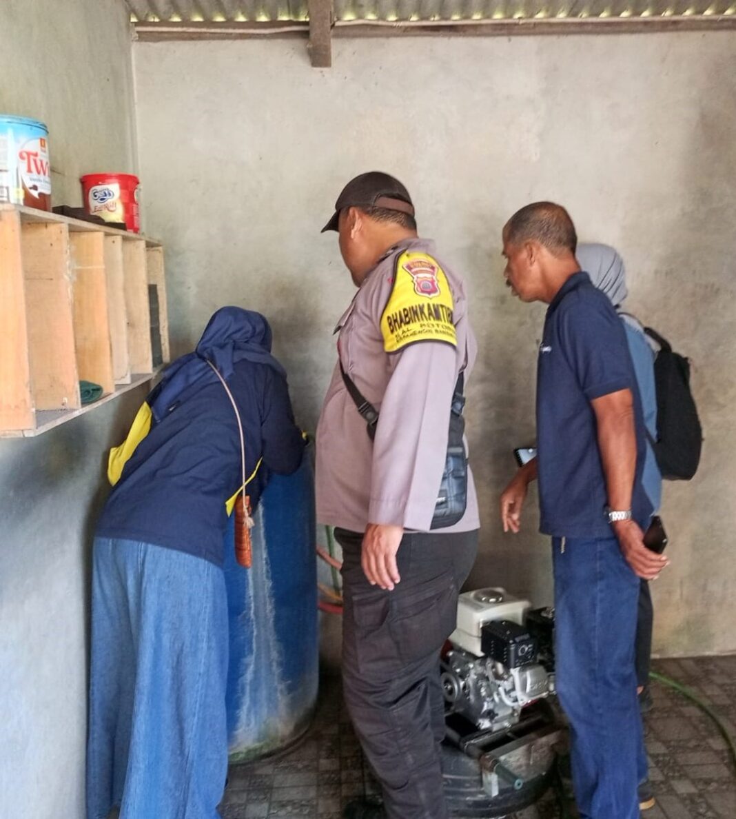 PSN di Condrowangsan, Bhabinkamtibmas Kalurahan Potorono: 75% Rumah Bebas Jentik, Warga Diajak Terus Aktif