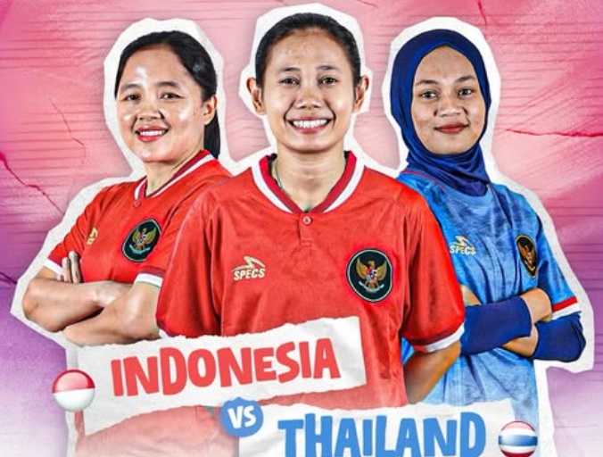 Hasil Babak Pertama Timnas Indonesia vs Thailand di ASEAN Womens Championship 2025