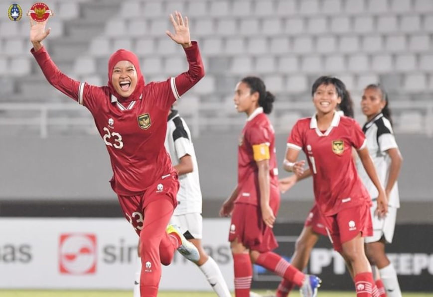 Hasil Piala AFF U-16: Timnas Putri Indonesia Gunduli Timor Leste 6-0