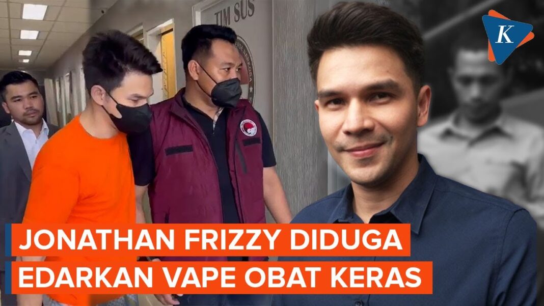 Jonathan Frizzy Akui Bawa 10 Vape Ilegal