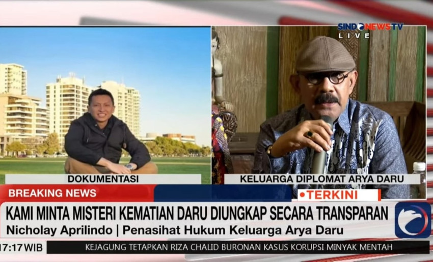 Keluarga Tak Terima Arya Daru Dinyatakan Bunuh Diri akibat Depresi
