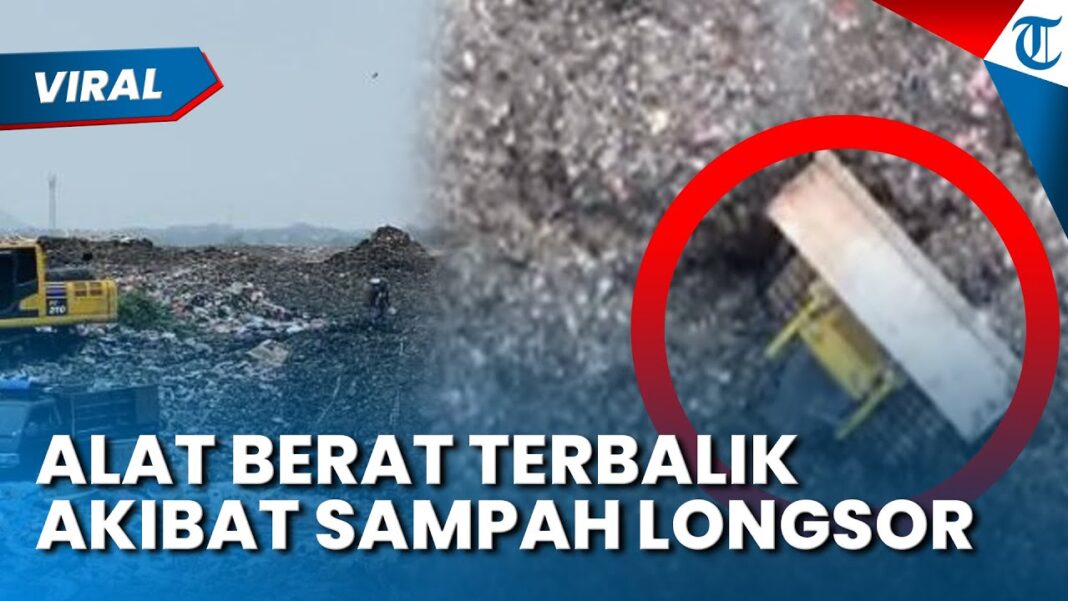 Longsor di TPA Galuga Tewaskan Operator Alat Berat