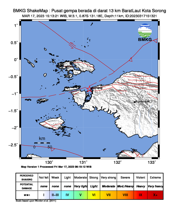 Gempa M3,6 Guncang Kabupaten Sukabumi