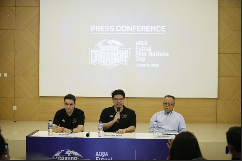 Jelang Turnamen AQUA Four Nations Cup 2025: Instruktur Hector Souto Ungkap Target Timnas Futsal Indonesia