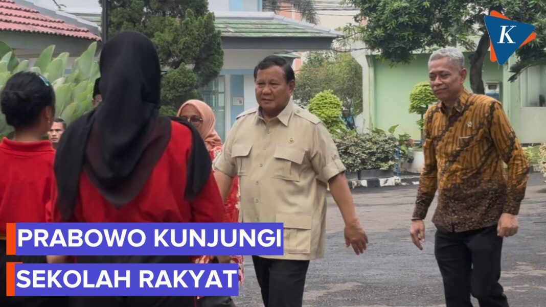 Prabowo Tulis Pesan buat Siswa Sekolah Rakyat