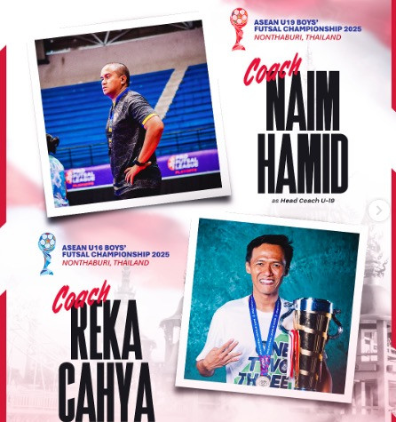 FFI Umumkan Staf Kepelatihan Timnas Futsal U-16 dan U-19