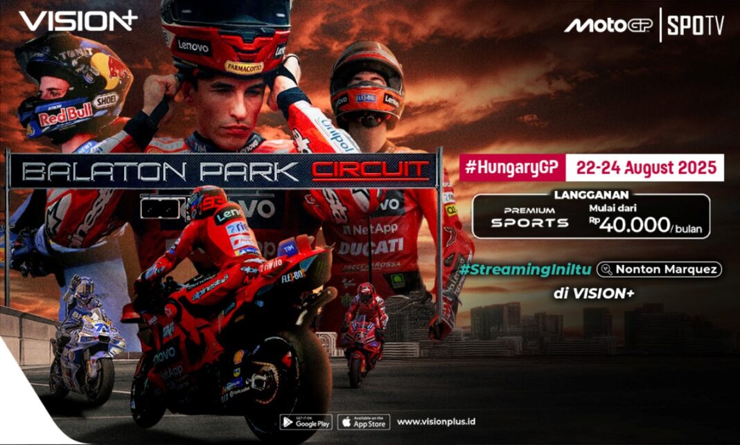 Jadwal dan Link Live Streaming MotoGP Malaysia 2025 di Vision