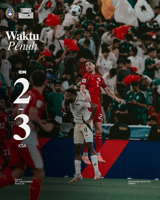 Menit 11: Gol Penalti Kevin Diks, Indonesia Ungguli Arab Saudi 1-0