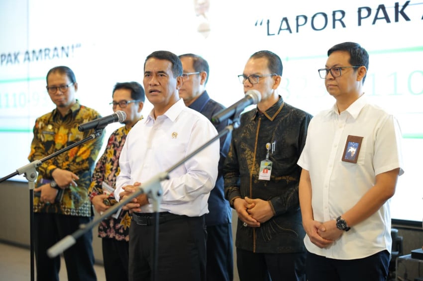 Mentan Amran Cabut Pamit Upaya 190 Pengecer dan Distributor Pupuk