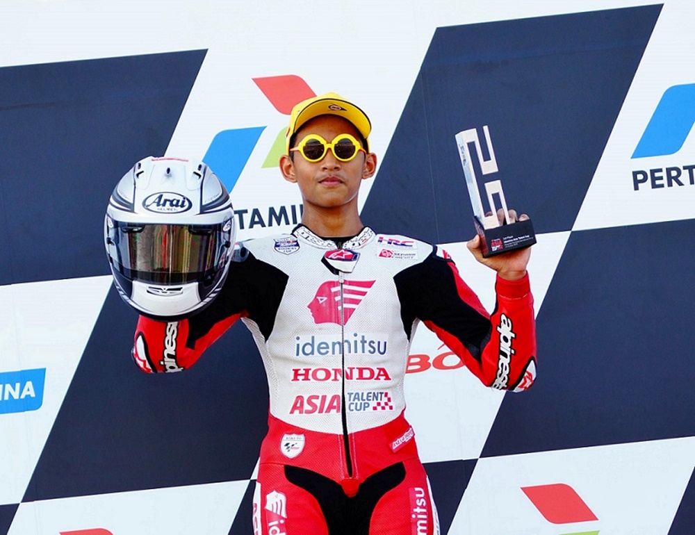 Resmi! Pembalap Indonesia Veda Ega Gabung Honda Team Asia –