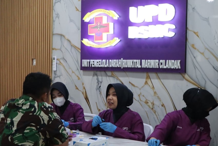 Rumkital Marinir Cilandak Kini Bisa Layani Donor Darah