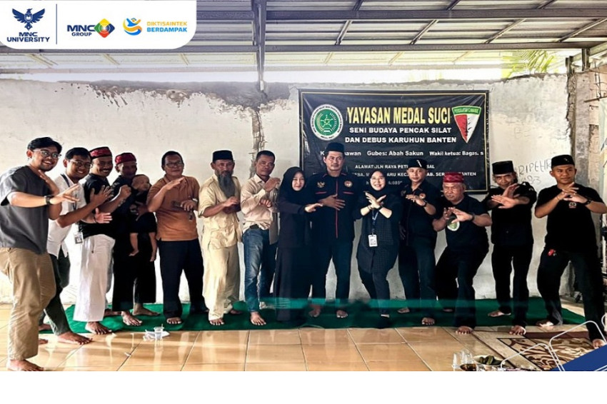 Dosen dan Mahasiswa MNC University Gelar PKM Seni Debus Banten