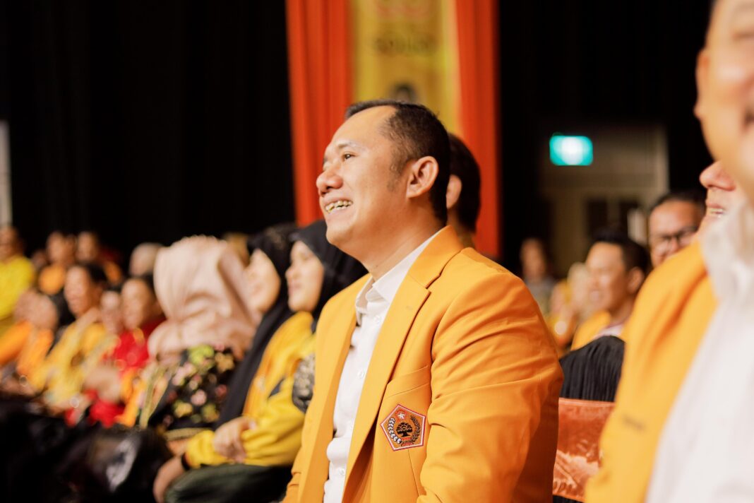 Raffi Ahmad di Rakernas Perindo