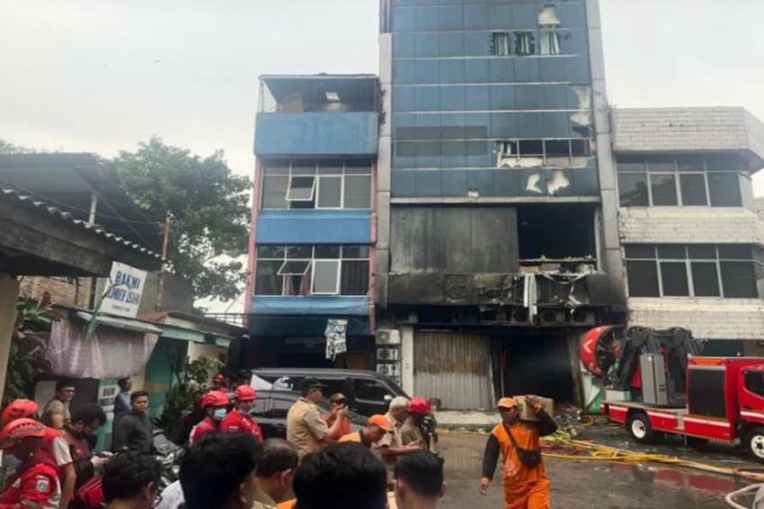 Pembangunan Gedung Drone yang Terbakar Tak Sinkron Aturan