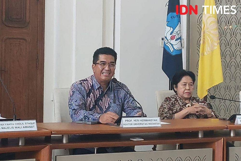 UI Terima Permintaan Maaf Ko-Promotor Disertasi Bahlil