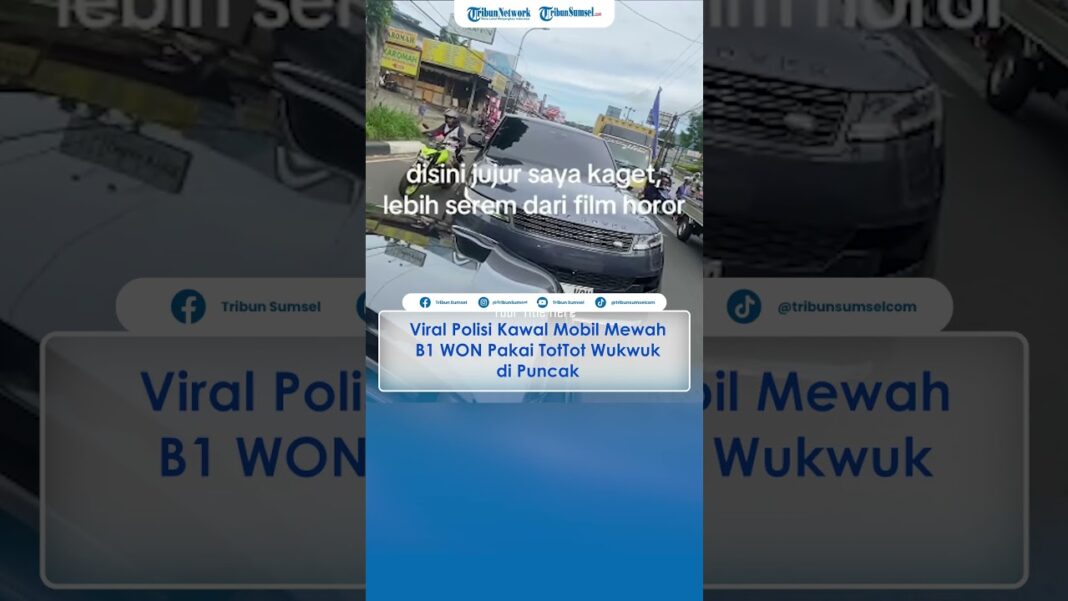 Viral 'Tot tot Wuk wuk' Kawal Range Rover di Puncak, Ngaku Ngawal Masyarakat Minta Tolong