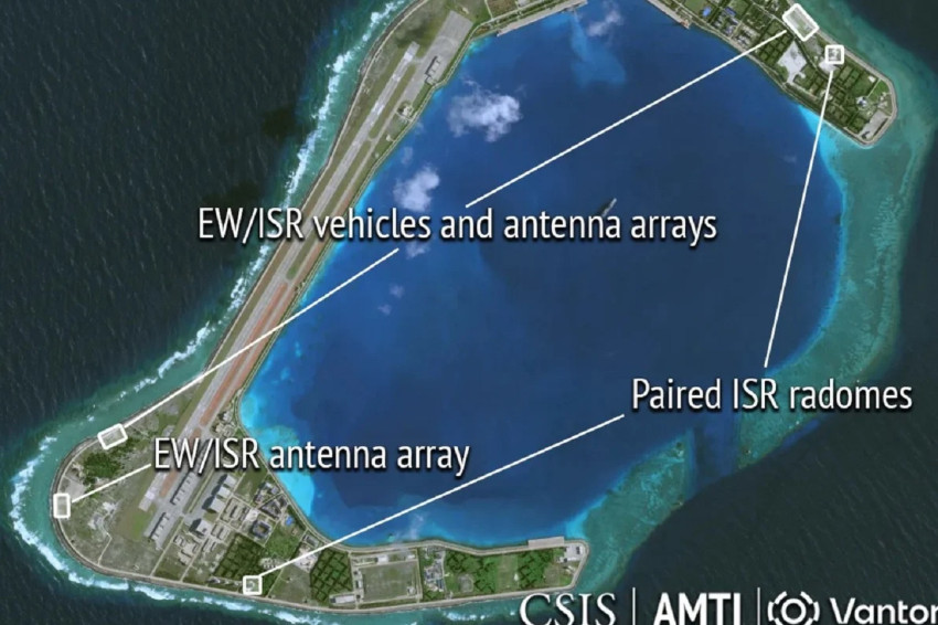 China Persiapkan Perang Elektronik di Bahari China Selatan