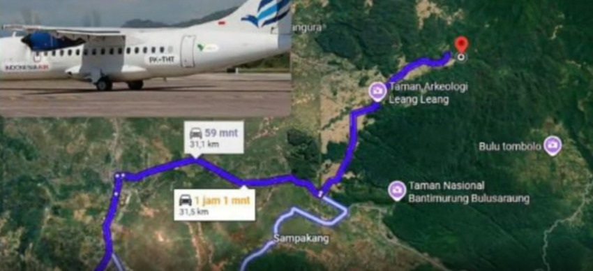 Pesawat ATR Hilang Kontak di Maros