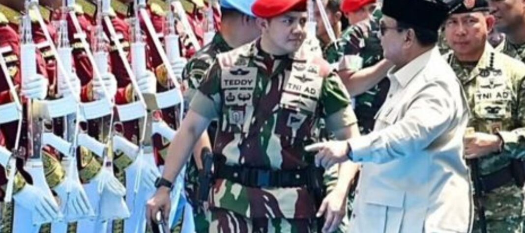 Seskab Teddy Berjumpa Wakil Panglima TNI