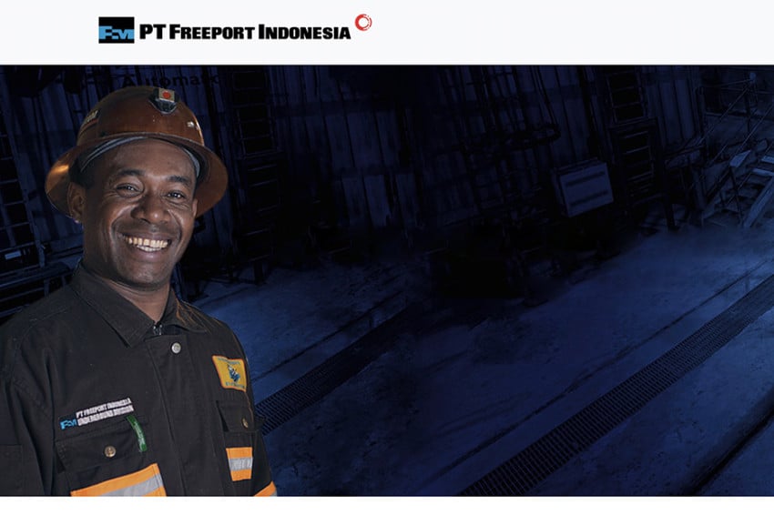 Freeport Kantongi Perpanjangan Pamit di Grasberg