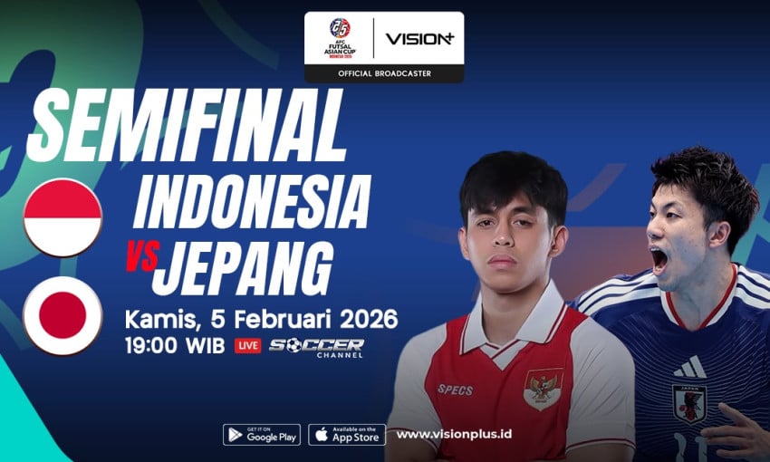 Indonesia vs Jepang di Semifinal AFC Futsal Asian Cup 2026