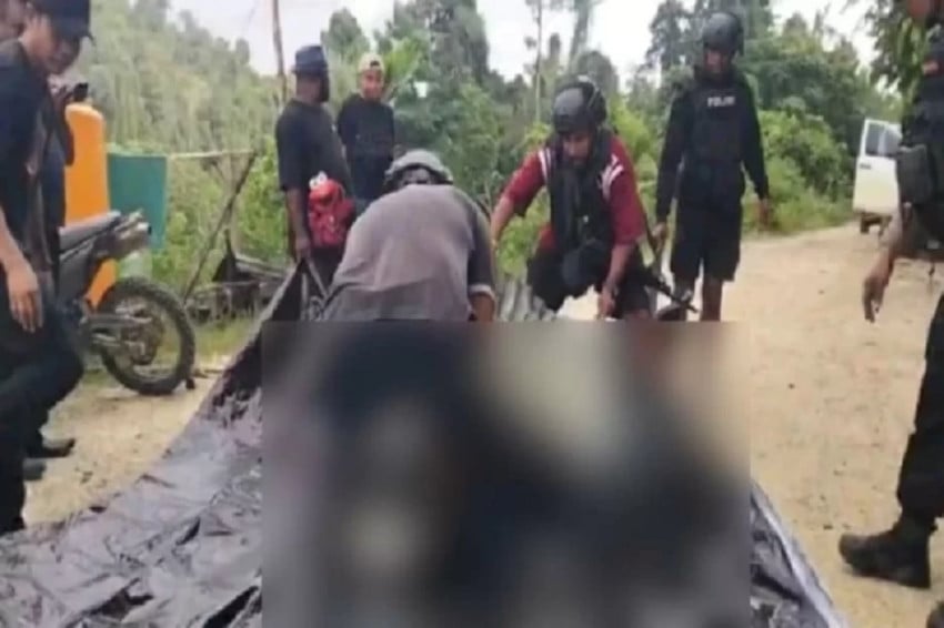 Satgas Ops Damai Cartenz Buru Penyerang Pos Pengamanan di Nabire