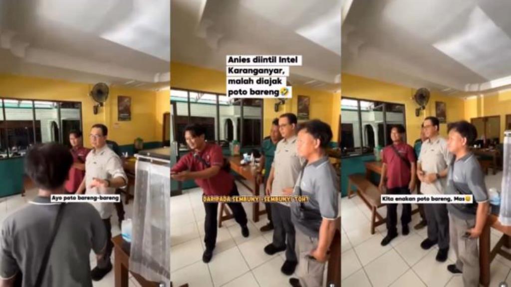 Viral Video Anies Baswedan Dibuntuti Intel, Kodam Diponegoro: Cuma Kebetulan, Bukan Pengawasan.